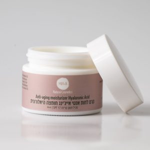 קרם לחות אנטי אייג'ינג חומצה היאלורונית