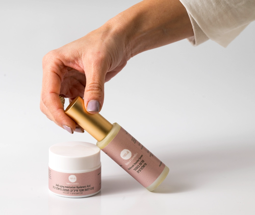קרם לחות אנטי אייג'ינג חומצה היאלורונית